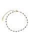 Poco Loco Gold Plated Anklet from Stainless Steel