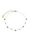 Poco Loco Gold Plated Stainless Steel Anklet Chain