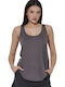 Women's Sports Sleeveless Top Gray
