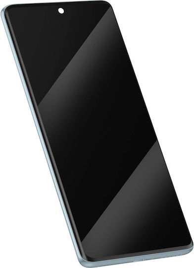 Clappio Full Amoled Screen Redmi Note 14 Pro 4g Touch Glass Chassis Black Blue