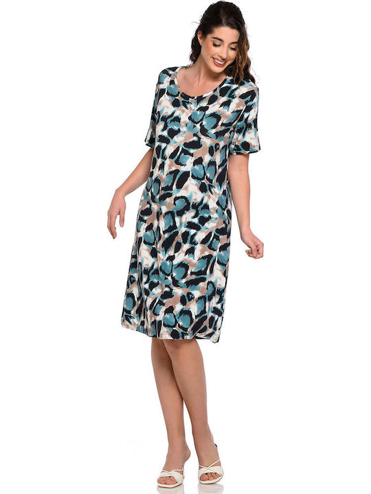 Summer Midi Dress Green