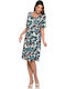 Summer Midi Dress Green