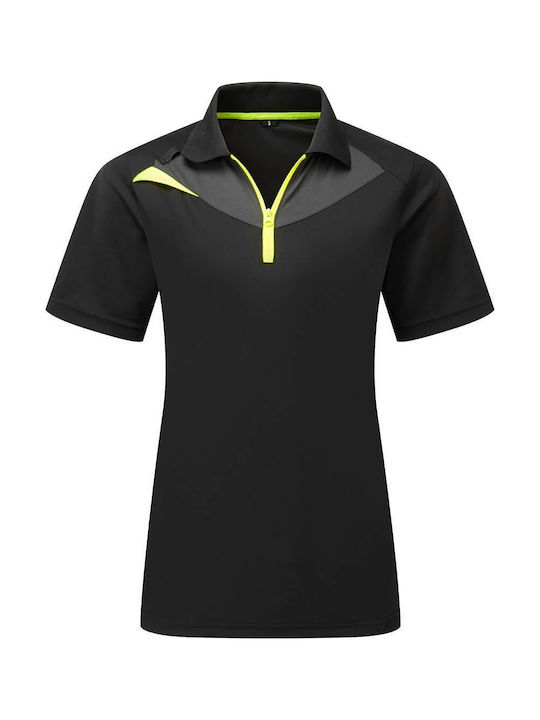 Portwest Women's Work Polo Shirt Black