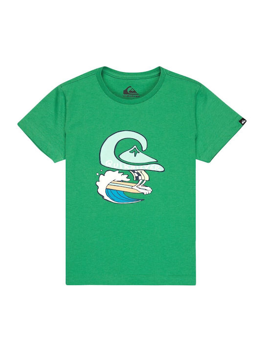 Quiksilver Παιδικό T-shirt Πρασινη