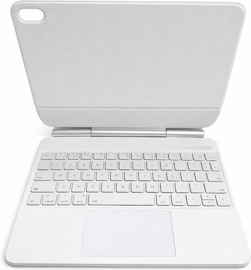 Husă Tastatură Ipad Air 11 Pro 11 Magic Qwertz Albă