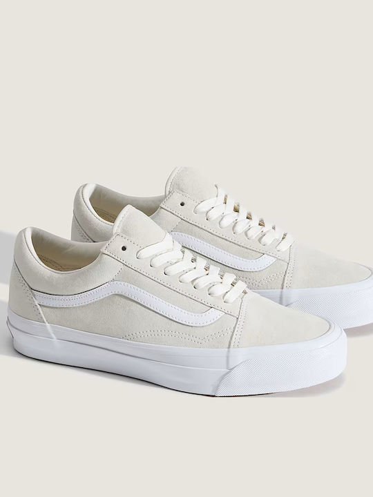 Vans Old Skool Ανδρικά Sneakers Blanc De Blanc