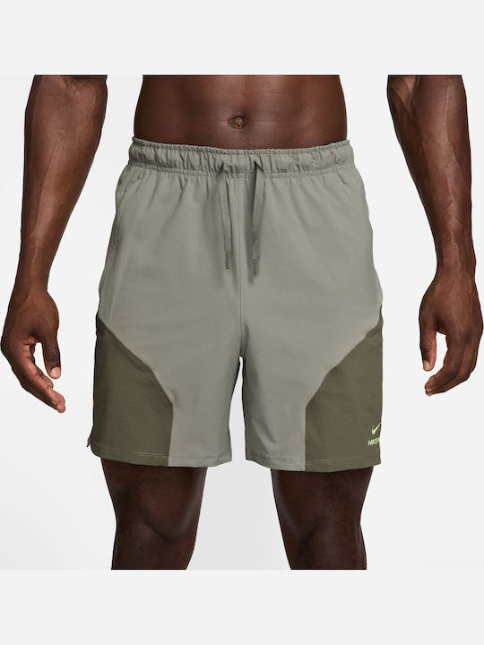 Nike Pro Спортен Мъжки Бермуда Дри-Фит Каки