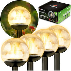 Smartic Set 4 Lampi Solare Cu Senzor De Mișcare Smartic Set 4 Lampi Solare Cu Senzor De Mișcare