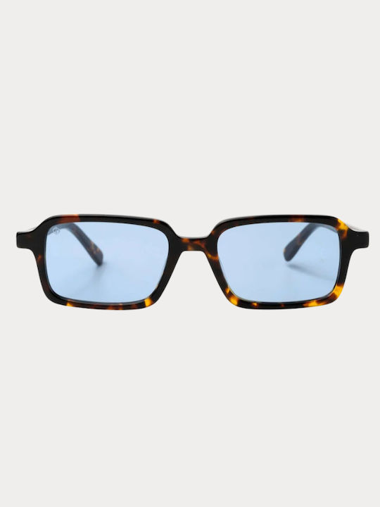 Faos Sunglasses Brown With Horn-Rimmed Frame Faos Sunglasses Brown With Horn-Rimmed Frame