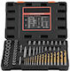 Set 17 Nut Extractors 13 Tubular Socket Extractors Grooves 16 Drill Bits 6 Spiral Screw Extractors 2 Adapters