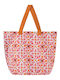 Ble Resort Collection Stoff Strandtasche Rosa