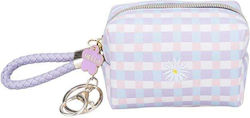 Tri-Coastal Mini Leather Plaid Toiletry Bag Tri-Coastal Mini Leather Plaid Toiletry Bag