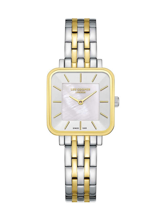 Lee Cooper Tone Womens Watch 25mm Battery With Silver Metal Bracelet