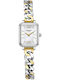 Lee Cooper Tone Womens Watch Battery with Silver Metal Bracelet