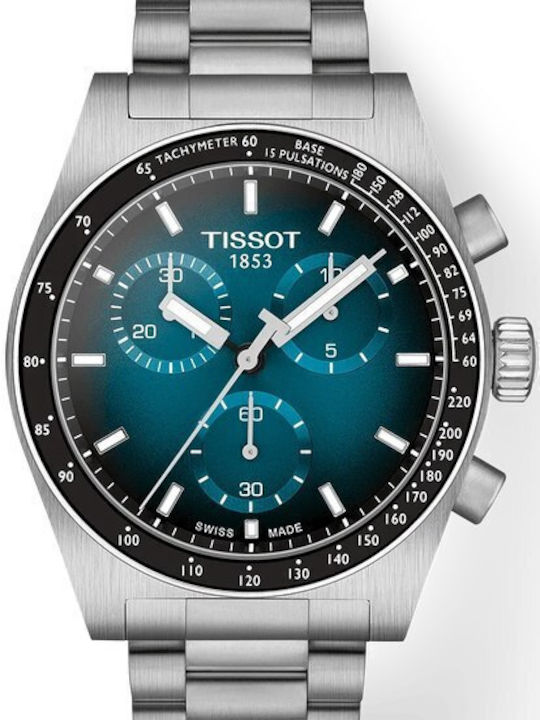 Tissot Men's Chronograph Battery Watch with Blu...