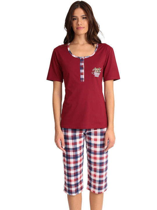 Lydia Creations Summer Women's Pyjama Set Check...