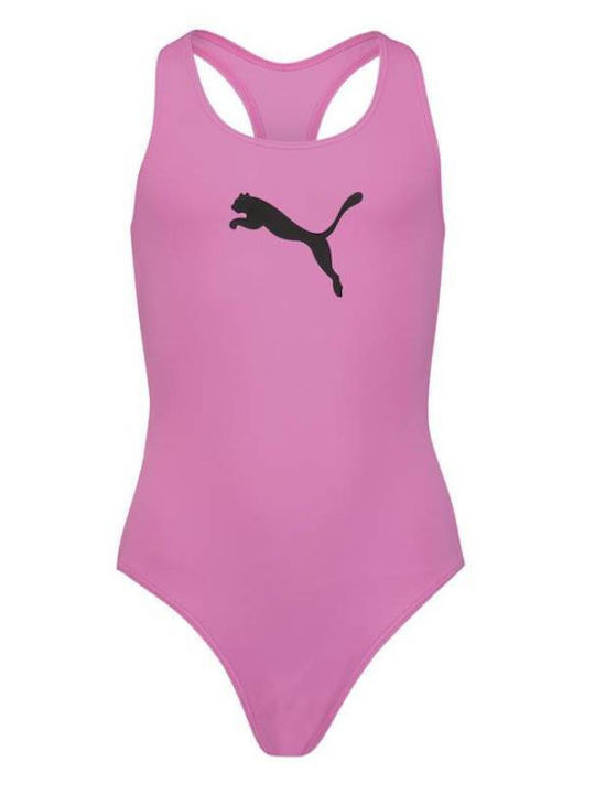 PUMA 701224512 004 Poz Kids One-Piece Purple Swimwear