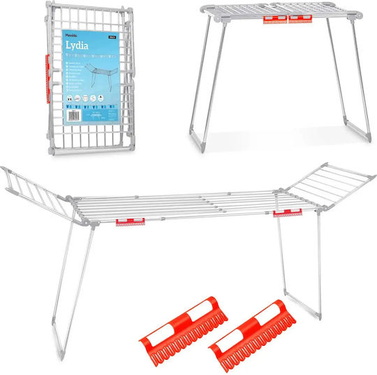 Smartic Lydia Floor Folding Clothes Drying Rack with Hanging Length 27m
