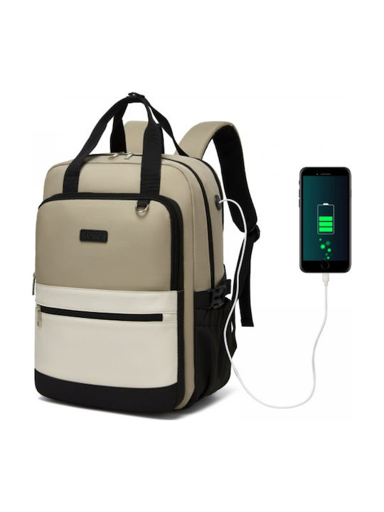Miss Lulu K-Way Rucksack Khaki