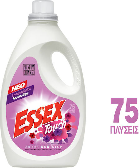 Essex Течен Прах За Пране За Бели И Цветни Дрехи 3.75л (75 Дози)