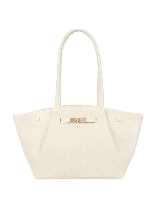 Gallantry Grained Tote Bag Women Turn Lock Long...