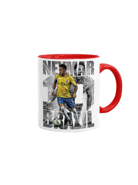 Koupakoupa Neymar Ceramic Mug Red 330ml
