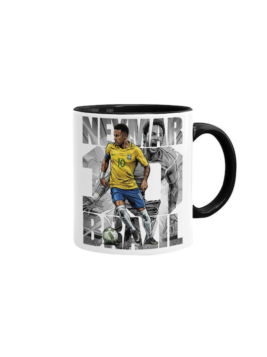 Koupakoupa Neymar Ceramic Mug Black 330ml