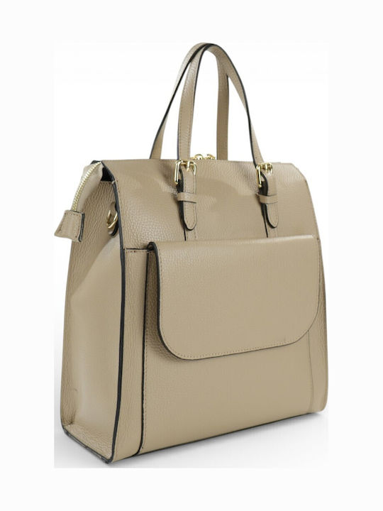 Passaggio Leather Δερμάτινη Γυναικεία Τσάντα Πλ...