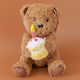 Plüsch-Teddybär mit Sound 6 cm
