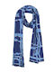 Ble Resort Collection Γυναικείο Φουλάρι Μπλε
