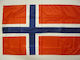 Norwegische Polyester Flagge 150x100cm