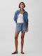 Women's Jean Shorts Medium Indigo