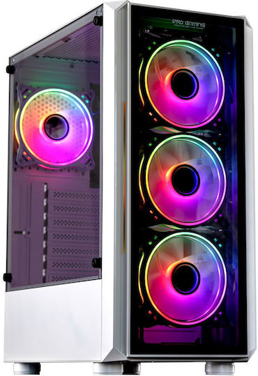 ProGaming Bastion Glacier Desktop PC (i5-14600KF/32GB DDR4/2TB SSD/GeForce RTX 3050/W11 Home) Alb Glacier