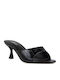 Mules With High Heel In Black Colour