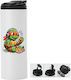 Μπουκάλι Θερμός Χελωνονιντζάκια Teenage Mutant Ninja Turtles 600ml Λευκό