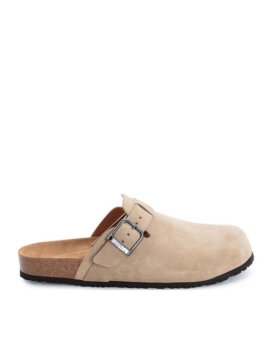 Herren Hausschuhe Beige