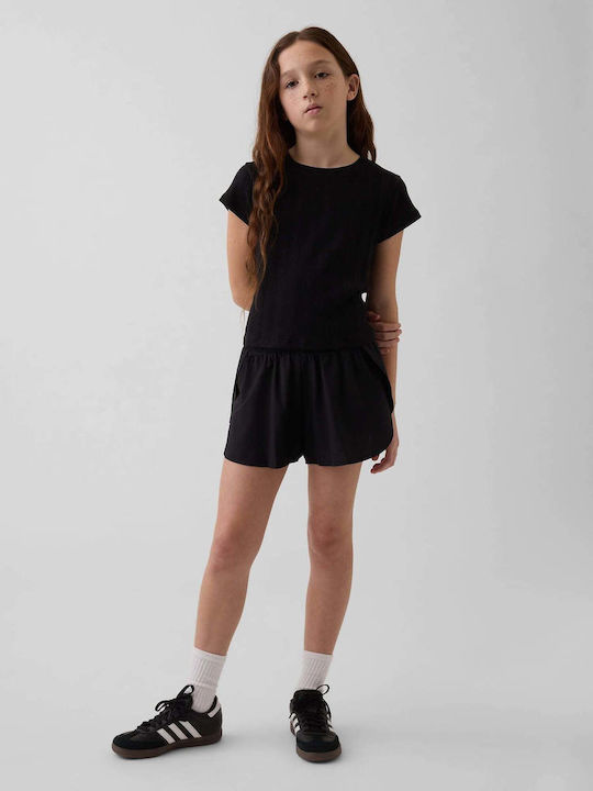 Kids Fabric Shorts/Bermuda Black