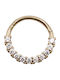 Poco Loco Clicker Earring from 14K Gold