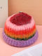 Kinder Beanie Gestrickt Lila