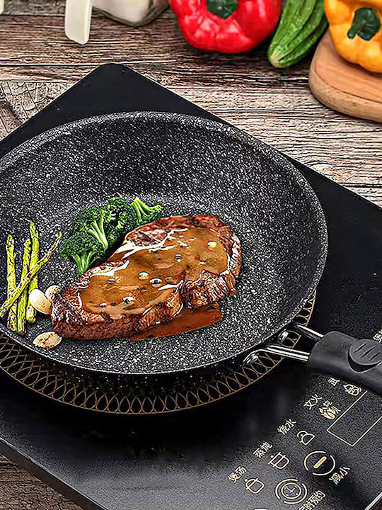 Maifan Stone Pan Made of Aluminum with Stone Coating 12cm