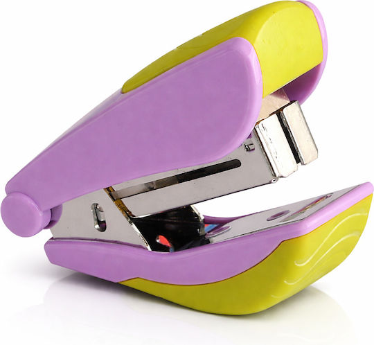 Heftgerät Handwerkzeug Mini Mf 0302 24/6 26/6 Lila Grün