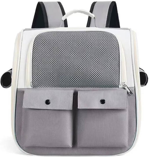 Madpet Backpack for Dog / Cat Carrying Gray L39xW39xH25cm