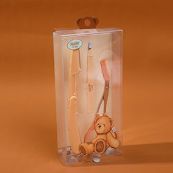 Yoyoso Augenbrauen Pinzetten Set Teddy Island Reihe mit Lichtquelle Cutter Augenbrauen+Schere+Pinzette