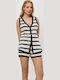Women's Set with Shorts Black-off White