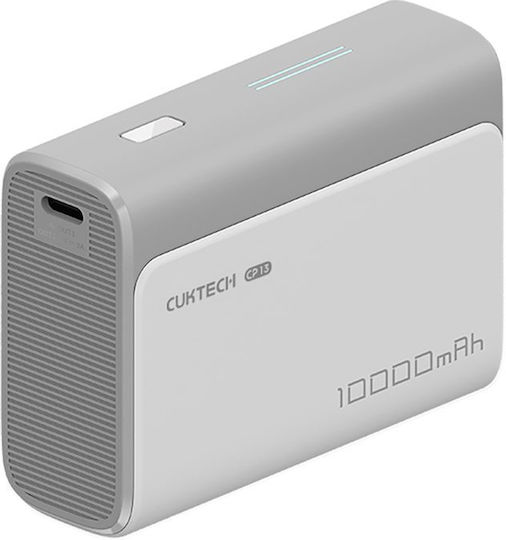 Cuktech CP13 Power Bank 10000mAh 30W με Θύρα USB-C Γκρι