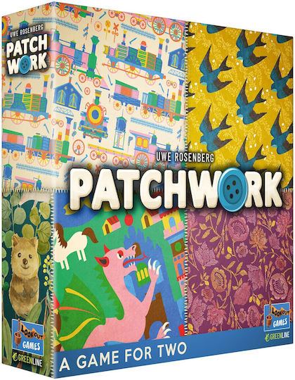 Επιτραπέζιο Παιχνίδι Patchwork (Revised Edition) για 2 Παίκτες 8+ Ετών LOG0075 Lookout Games