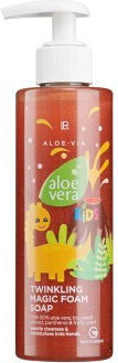 LR Organic Kids Soap Shampoo and Bubble Bath with Aloe Vera and Peach in Foam Form 200ml