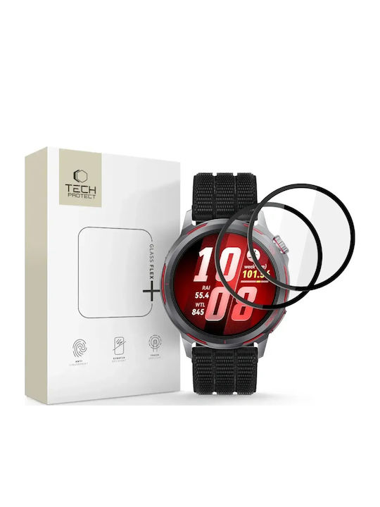 Tech-Protect Protecție de Ecran Glass Flex+ pentru Huawei Watch GT Runner 2 2 Bucăți