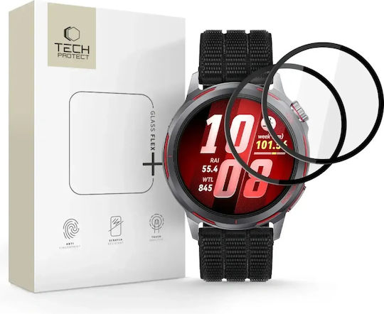 Tech-Protect Glass Flex+ Screen Protector για το Huawei Watch GT Runner 2 2τμχ