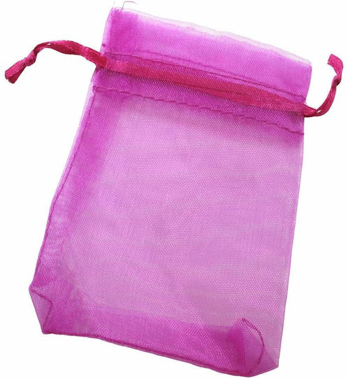 Large Fabric Transparent Gift Pouch 10x15cm 100 Pieces